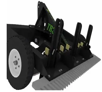 abi ATTACHMENTS TR3 Tractor Rake fig 21