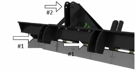abi ATTACHMENTS TR3 Tractor Rake fig 5