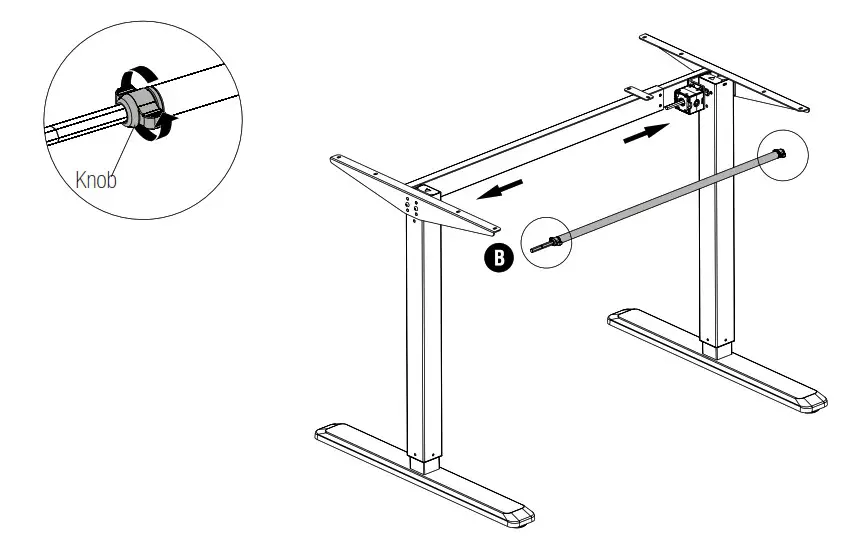 DESKFIT Ergonomically Height-Adjustable DeskINSTALLING