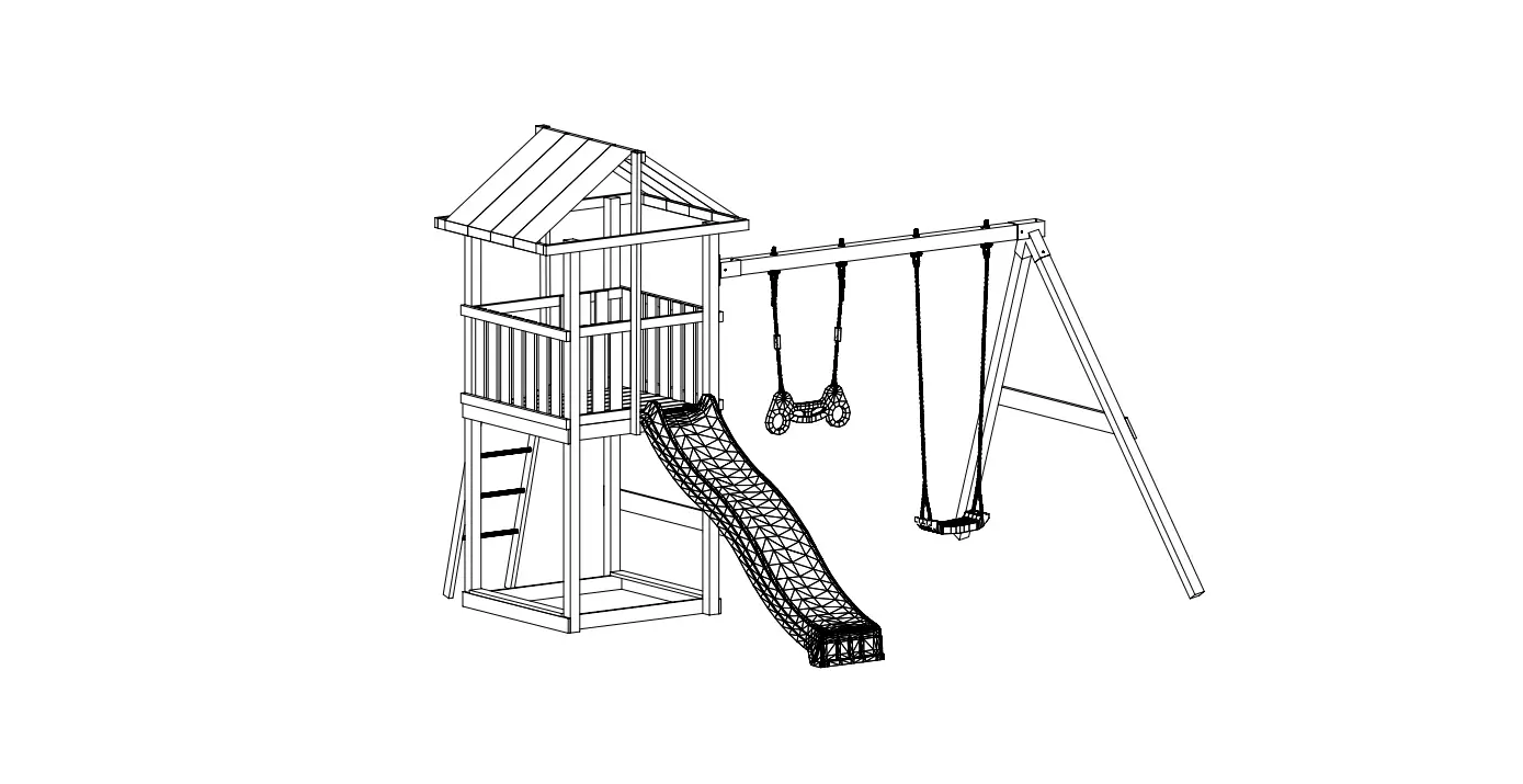 Fungoo Move Plus Swing Playgrounds For Children Instruction Manual