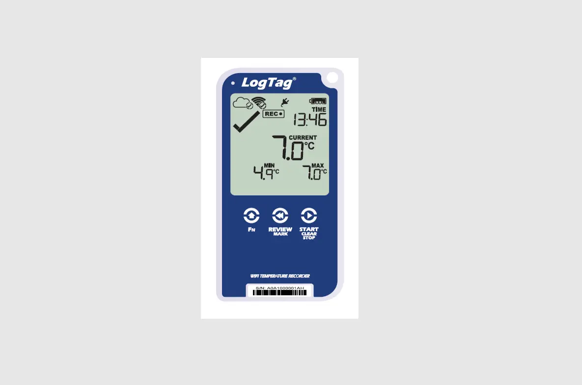 Logtag Utred30-wi-fi Vaccine Monitoring Data Logger User Guide
