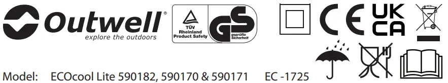 Outwell 590168 ECOCOOL LITE Dark Blue 24L Coolbox 12V - icon 3