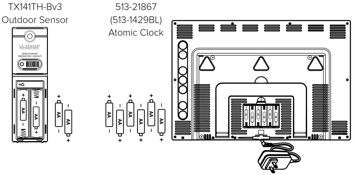 LA CROSSE TECHNOLOGY 513-21867 Executive Atomic Clock 3.0 - fig