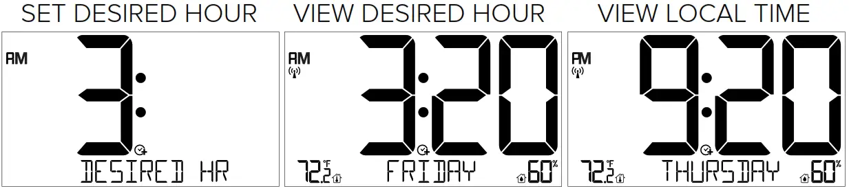 LA CROSSE TECHNOLOGY 513-21867 Executive Atomic Clock 3.0 - time5