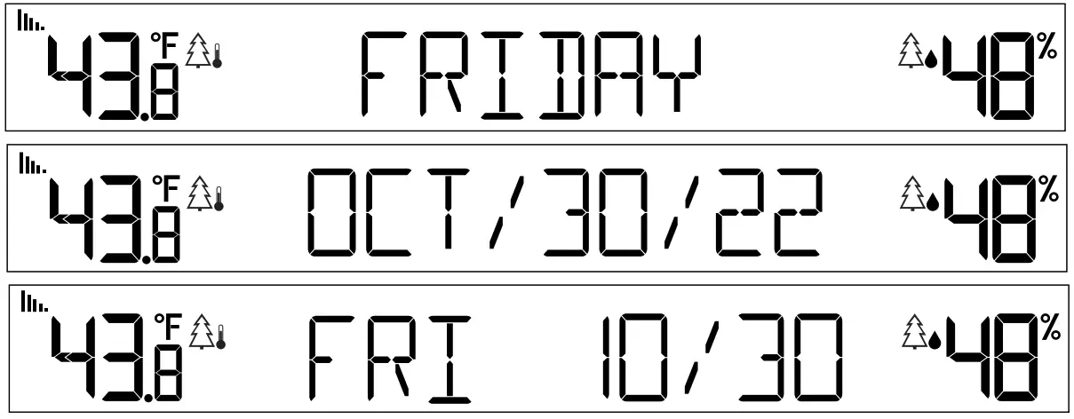 LA CROSSE TECHNOLOGY 513-21867 Executive Atomic Clock 3.0 - time6
