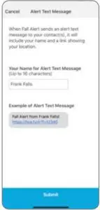 Alert Message Interface