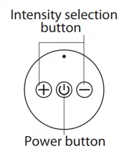 intensity selection button