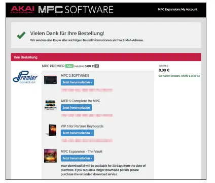 thomann 528368 Akai Professional MPC Groovebox and Sampler - Figure 6