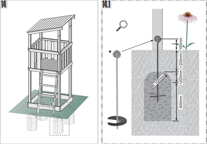 Karibu 173971 Akubi Play Tower - fig26