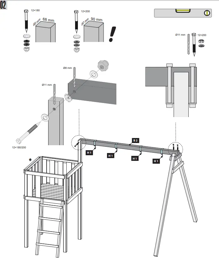 Karibu 173971 Akubi Play Tower - fig33