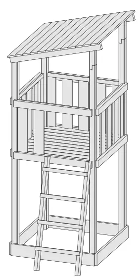 Karibu 173971 Akubi Play Tower