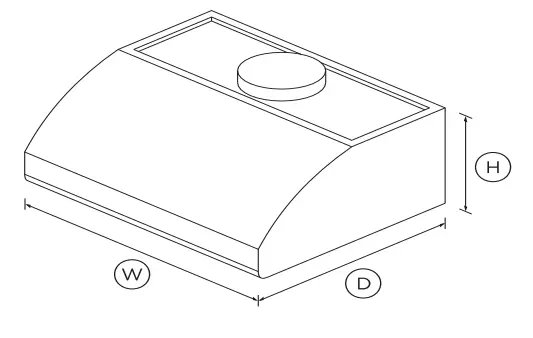 FISHER PAYKEL ES 30 UB 30 Inch Wall Range Hood-fig1