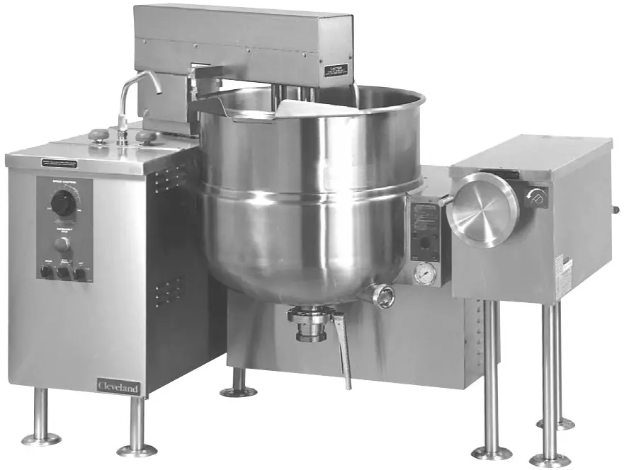 Cleveland Gas Floor Model Vertical Mixer Kettles