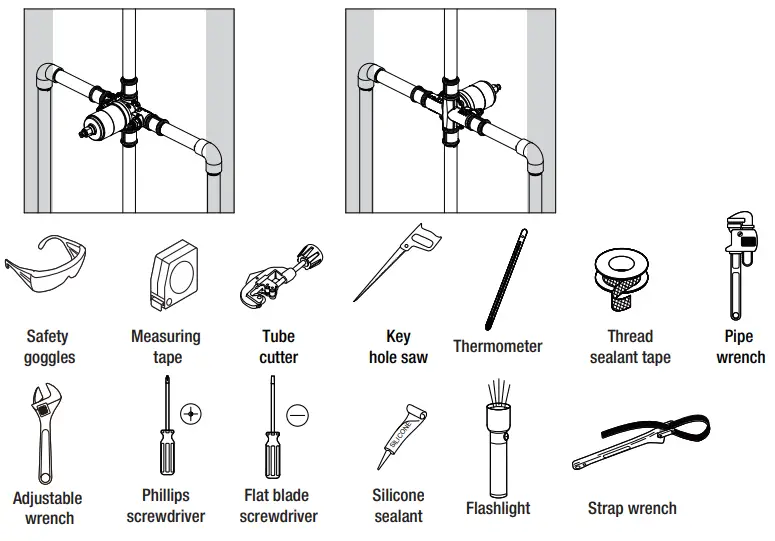 Glacier-bay-873W-6101-SINGLE-HANDLE-TUB-AND-SHOWER-FAUCET-FIG2