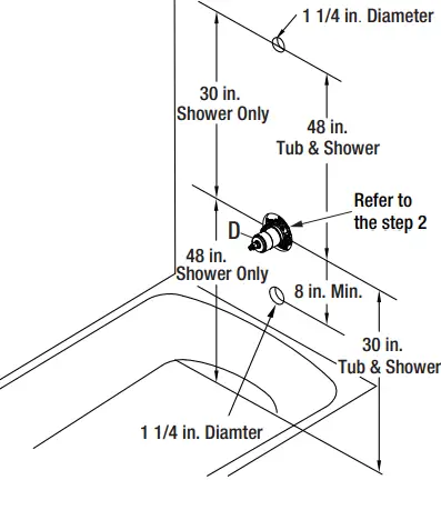 Glacier-bay-873W-6101-SINGLE-HANDLE-TUB-AND-SHOWER-FAUCET-FIG6