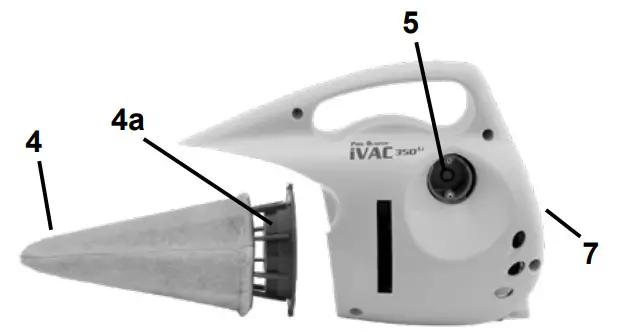 POOL BLASTER 35000FL iVac 350 Li Pool Cleaner - Figure 3