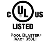 POOL BLASTER 35000FL iVac 350 Li Pool Cleaner - icon 1