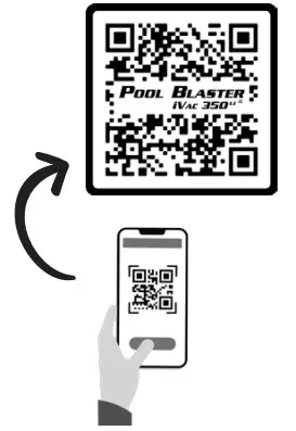 POOL BLASTER 35000FL iVac 350 Li Pool Cleaner - qr code