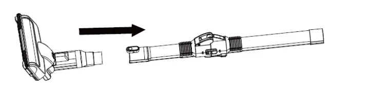 H Koenig UPX26 2 in 1 Foldable Vacuum Cleaner fig (5)