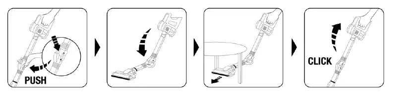 H Koenig UPX26 2 in 1 Foldable Vacuum Cleaner fig (6)