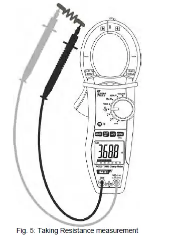 HT ITALIA HT9021-AC DC-TRMS-CAT IV-Clamp Meter-05