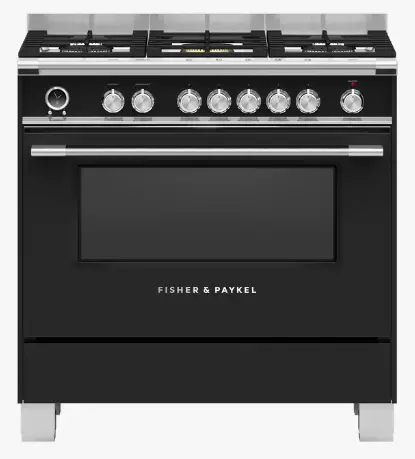 FISHER PAYKEL OR90SCG6B1 90cm Freestanding Range Cooker