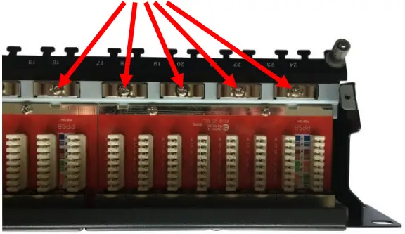 Ultima Cat6A Patch Panels Termination A01