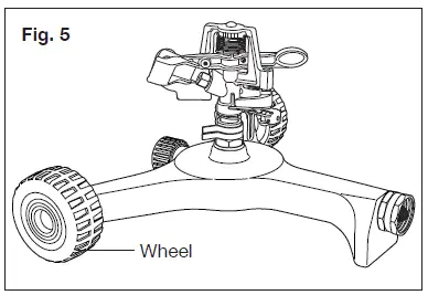 AQUAJOE AJ-IS10WB-RM 10 Inch Wheelbase-6
