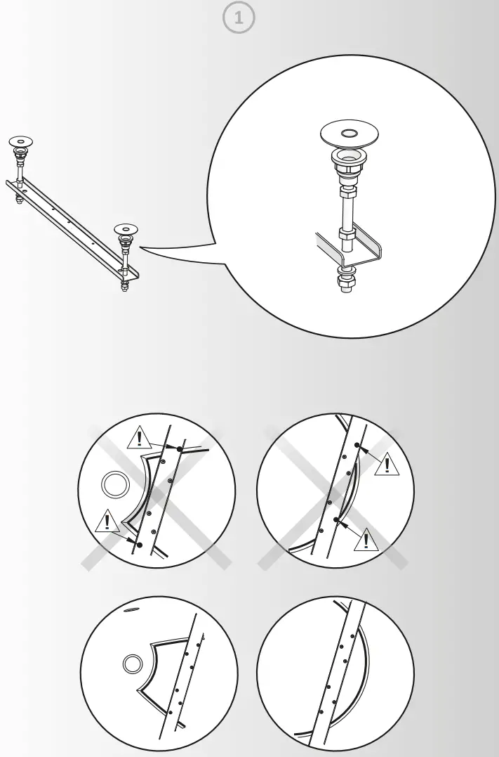 cersanit S301 103 Virgo 180 x80 Bathtub - FIG 2