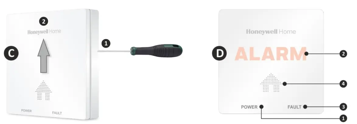 Honeywell Home Carbon Monoxide Alarm -cd