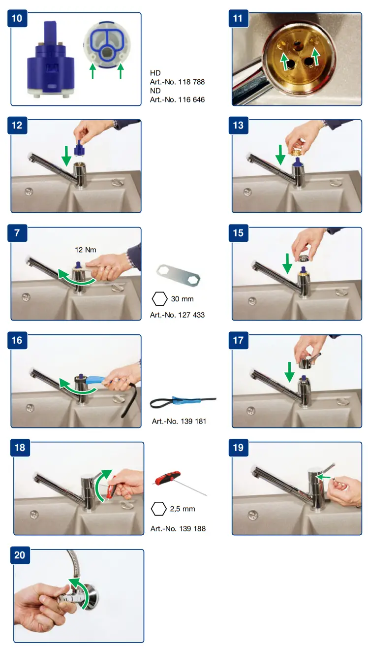BLANCOANTAS S HD Single Lever Kitchen Mixer Tap - fig 1