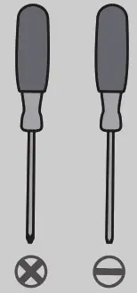 Hunter 19478, 19479 River Mill - Screwdriver