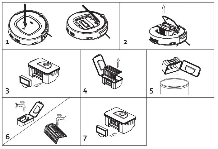 DOMO DO7288S Robot Vacuum Cleaner-fig13