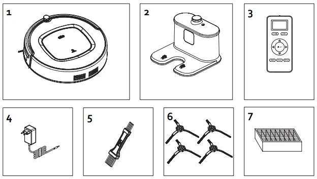 DOMO DO7288S Robot Vacuum Cleaner-fig2