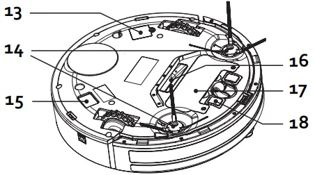 DOMO DO7288S Robot Vacuum Cleaner-fig4