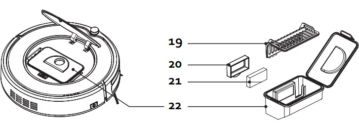 DOMO DO7288S Robot Vacuum Cleaner-fig5