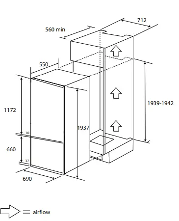 ARTUSI-AINT7000-70cm-Integrated-Refrigerator-and-Freezer-FIG-8