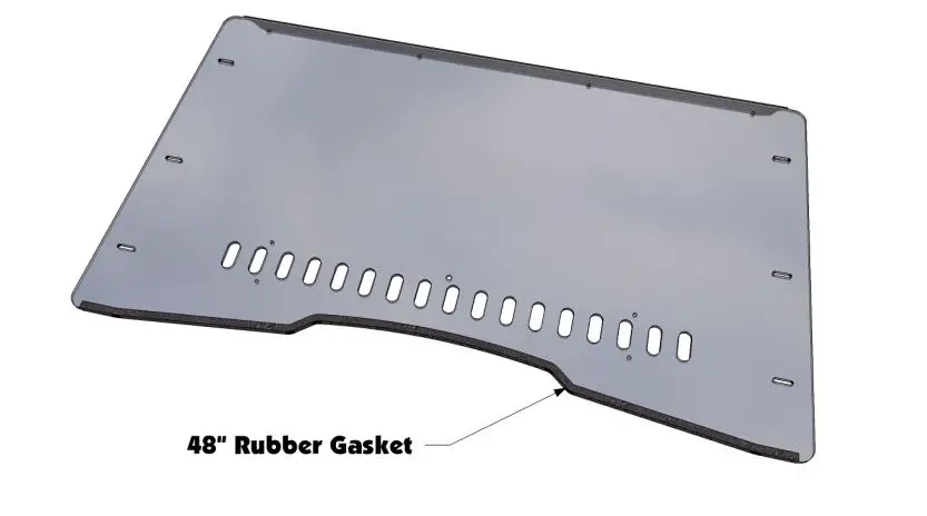 FALCON RIDGE Honda Talon 1000 Aero-Vent Front Lexan Windshield -01