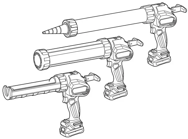 makita CG100D Cordless Caulking Gun