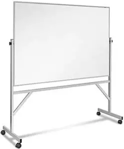 ULINE Mobile Glass Dry Erase Board