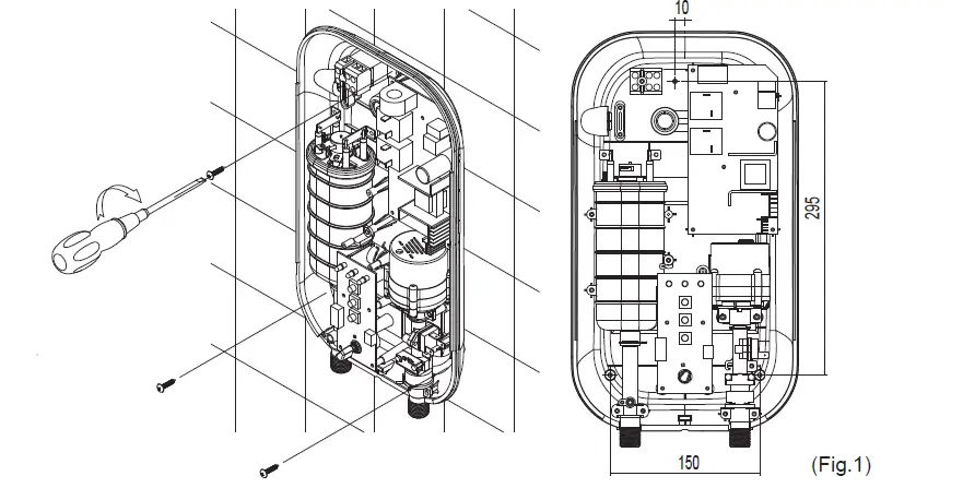 Midea DSK45U5 Instant Electric Water Heater fig 5