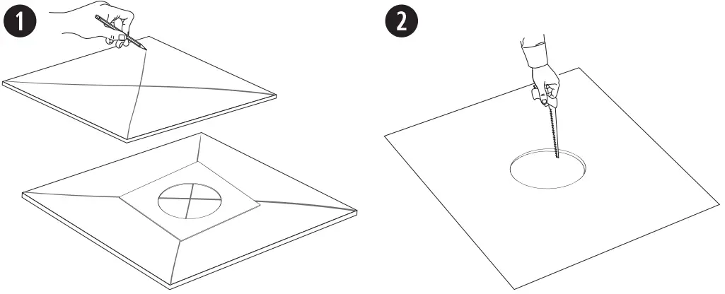 BOSE FreeSpace FS2C and FS4CE Adjustable Tile Bridge-fig8