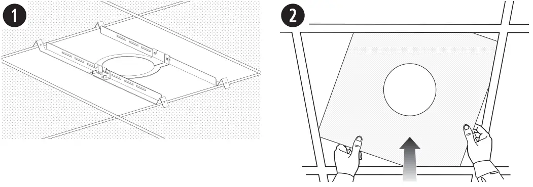 BOSE FreeSpace FS2C and FS4CE Adjustable Tile Bridge-fig9