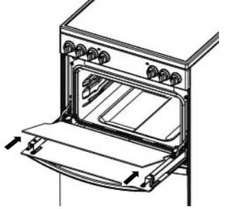 TOP OVEN DOORS