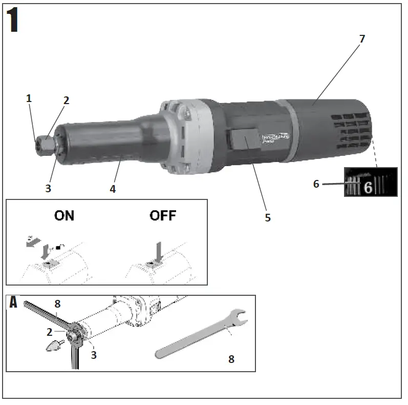 BORMANN BDG8000-Straight-Sander-FIG-1