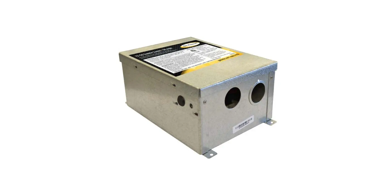 Go Power Gp-ts-50 50 Amp Transfer Switch User Manual