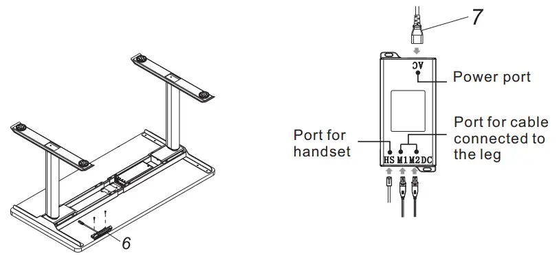 FLEXISPOT EC8B Electric Height Adjustable Standing Desk - Fig 11