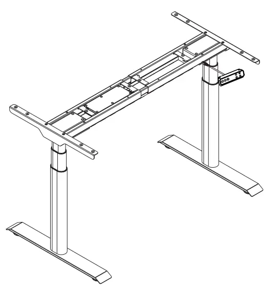 FLEXISPOT EC8B Electric Height Adjustable Standing Desk - Icon