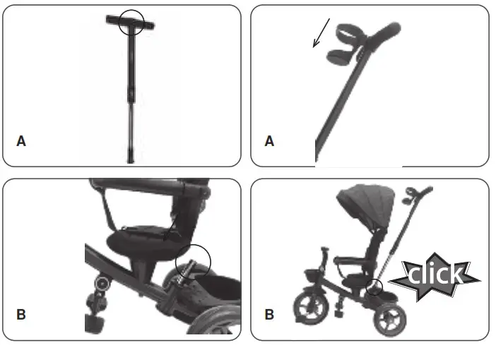 kidwell ROTRAXE01A0 ROTRAXE02A0 AXEL Tricycle - overview 11