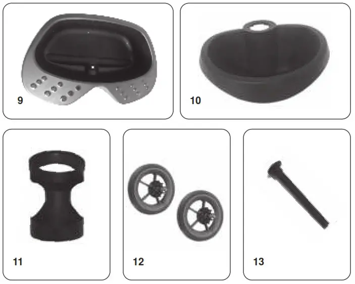 kidwell ROTRAXE01A0 ROTRAXE02A0 AXEL Tricycle - overview 3